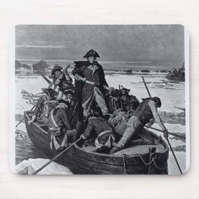 Mousepad George Washington que cruza o Rio Delaware (Frente)