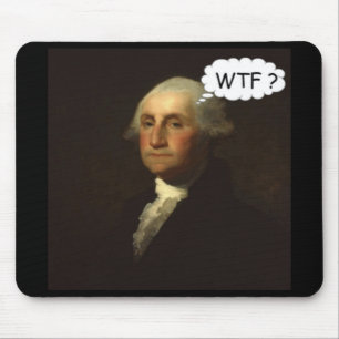 Mousepad George Washington que gira em sua sepultura