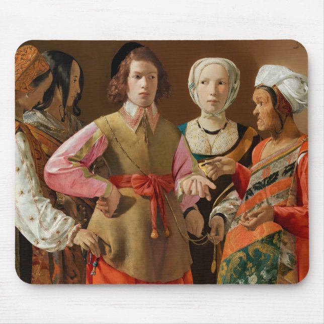 Mousepad Georges de la Tour - O Teller da Fortuna (Frente)