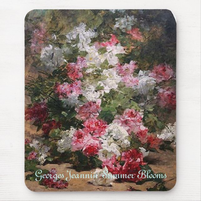 Mousepad Georges Jeannin Summer Blooms (Frente)