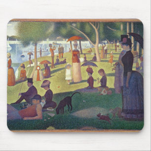 Mousepad Georges Pierre Seurat Domingo à tarde no Is