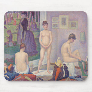 Mousepad Georges Seurat - As Modelos