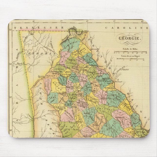 Mousepad Geórgia EUA (Frente)