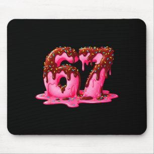Mousepad Geração Alfa Gíria Crianças 67 Sorvete Drip Six Se