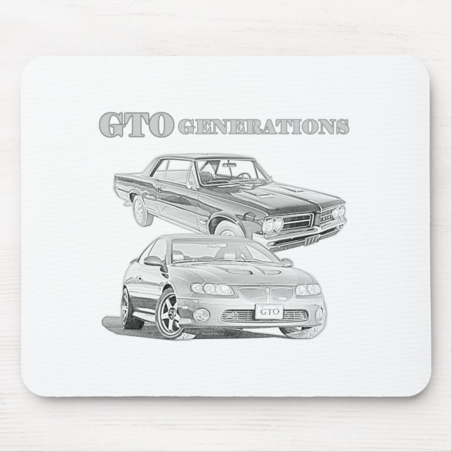 Mousepad Gerações de GTO (Frente)