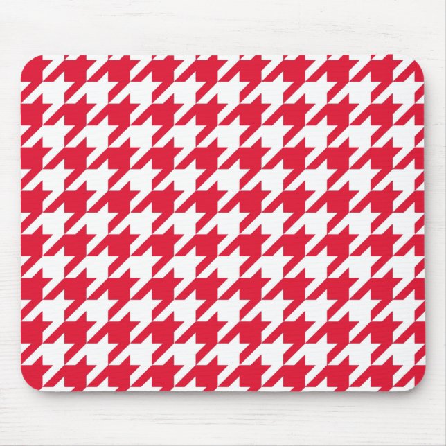 Mousepad Geranium Elegant Houndstooth (Frente)