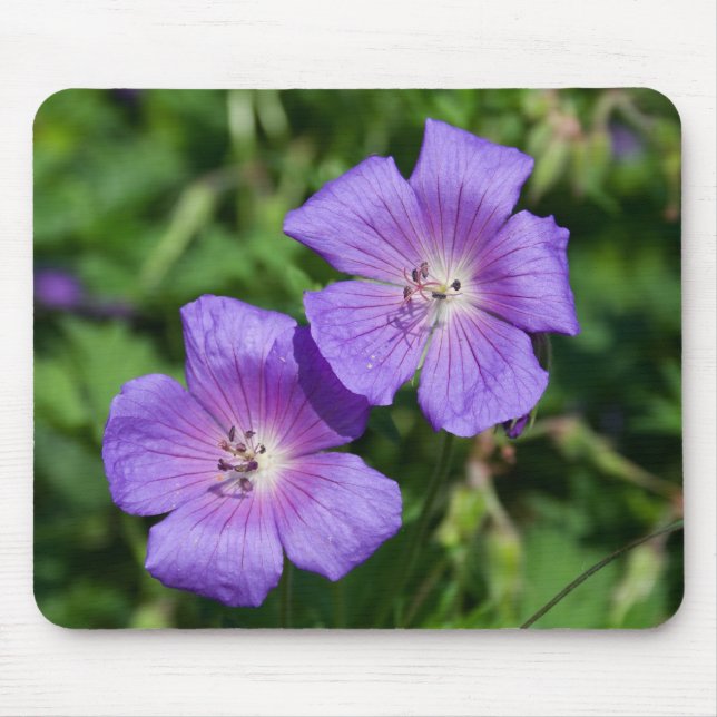 Mousepad Geranium pratense (Frente)