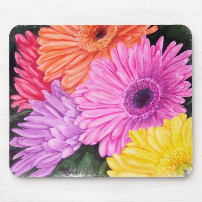 MOUSEPAD GERBER DAISIES MOUSEPAD, DE COR BRILHANTE (Frente)