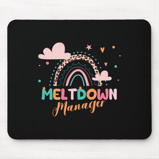Mousepad Gerente de Meltdown Após Chi, Provedor De Cuidados (Frente)