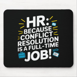 Mousepad Gerente de RH Recursos Humanos Funcionário Drama n