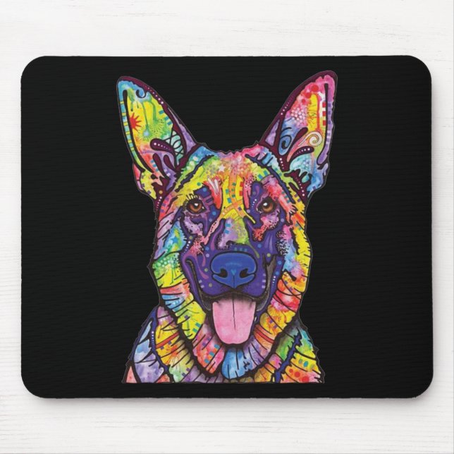 Mousepad German shepherd (Frente)