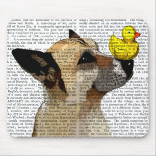 Mousepad German shepherd Cão e Pato