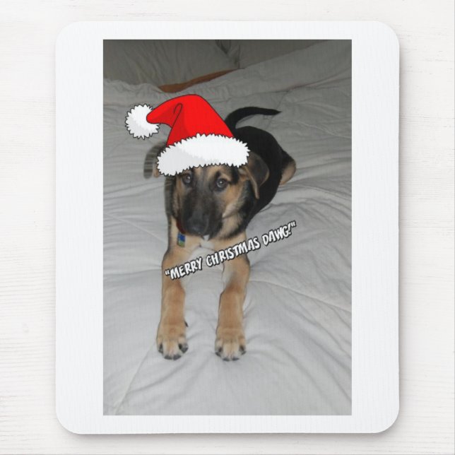 Mousepad German shepherd de Natal (Frente)