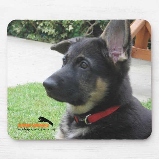 Mousepad German shepherd Mousemat (Frente)