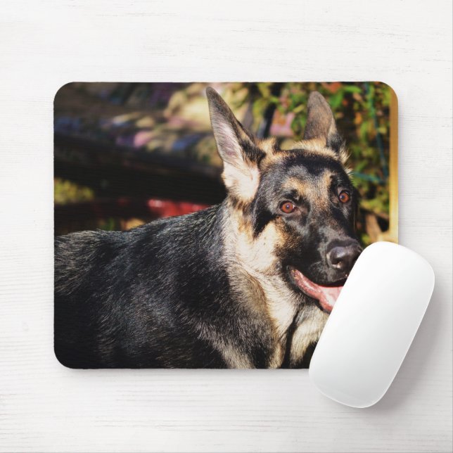 Mousepad German shepherd por Shirley Taylor (Com mouse)
