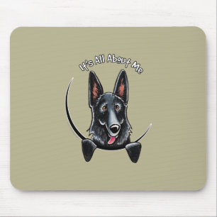 Mousepad German shepherd preto IAAM