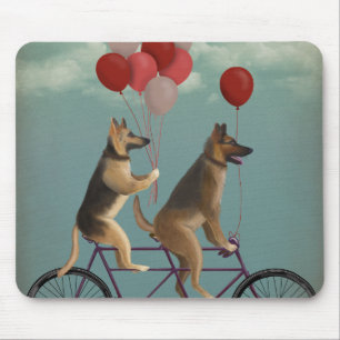 Mousepad German shepherd Tandem