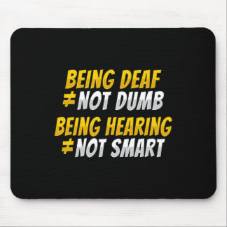 Mousepad Gesto de mão ASL Conscientização sobre perda audit