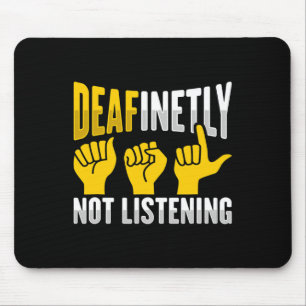 Mousepad Gesto de Mão Sensível Perda de Audiência Sensível