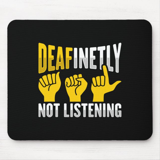 Mousepad Gesto de Mão Sensível Perda de Audiência Sensível  (Frente)