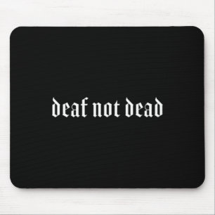 Mousepad Gesto de Mão surda surda surda surda perda de audi