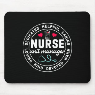 Mousepad Gestor de Enfermeiros Apreciação Cardíaca Estetosc