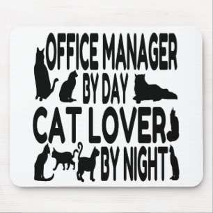 Mousepad Gestor de Escritório do Cat Lover