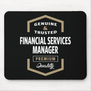 Mousepad Gestor de Serviços Financeiros Ideias de present