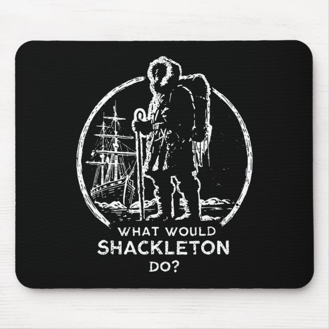 Mousepad Gestores de Energia de Liderança Shackleton Design (Frente)
