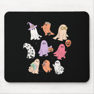 Mousepad Ghost Friends Halloween AAC SLP Speech Langu