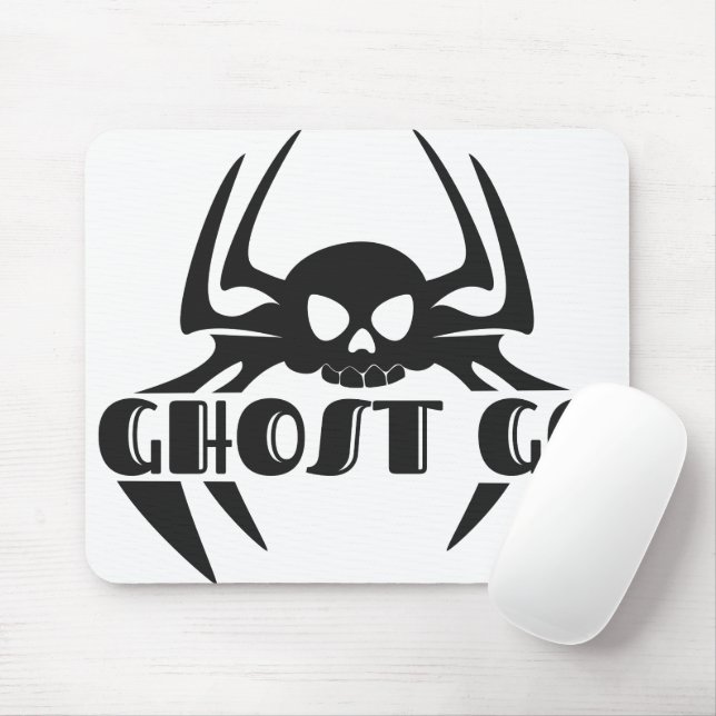 Mousepad Ghost Go Spooky Season (Com mouse)