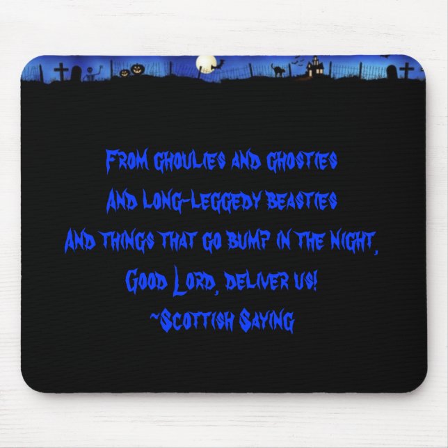 Mousepad Ghoulies e Ghostis (Frente)