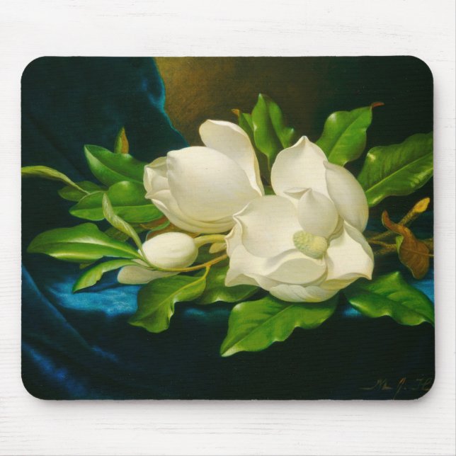 Mousepad Giant Magnolias Martin Johnson Heade Fine Art (Frente)