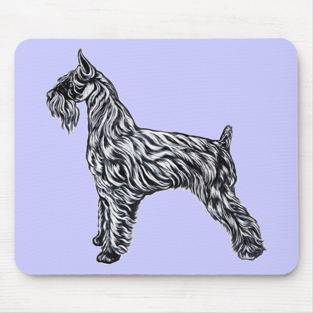 Mousepad Giant Schnauzer (Frente)