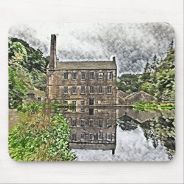 Mousepad Gibson Mill Reflection - Hardcastle Crags