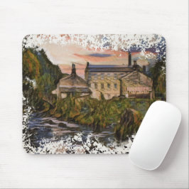 Mousepad Gibson Mill Sunset Oil Painting Style