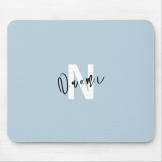 Mousepad Gift for Girls – Personalized N with Name Naomi