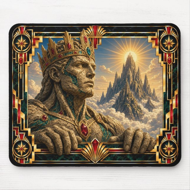 Mousepad Gigante, Art Déco Mítico (Frente)
