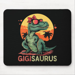 Mousepad Gigisaurus Dino Dinosaur Gigi-saurus T-rex Funny T