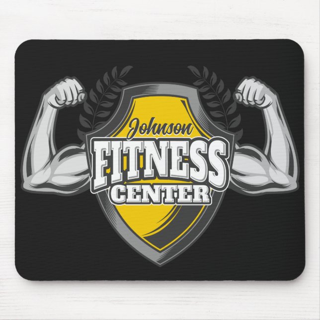Mousepad Ginásio de Malhação Muscular (Frente)