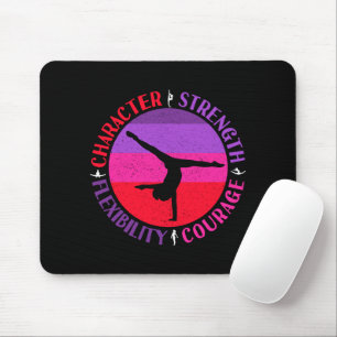 Mousepad Ginástica Feminina Força de Caráter Coragem