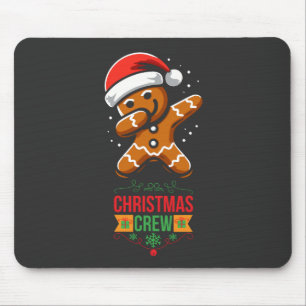Mousepad Gingerbird Dabbing Christmas