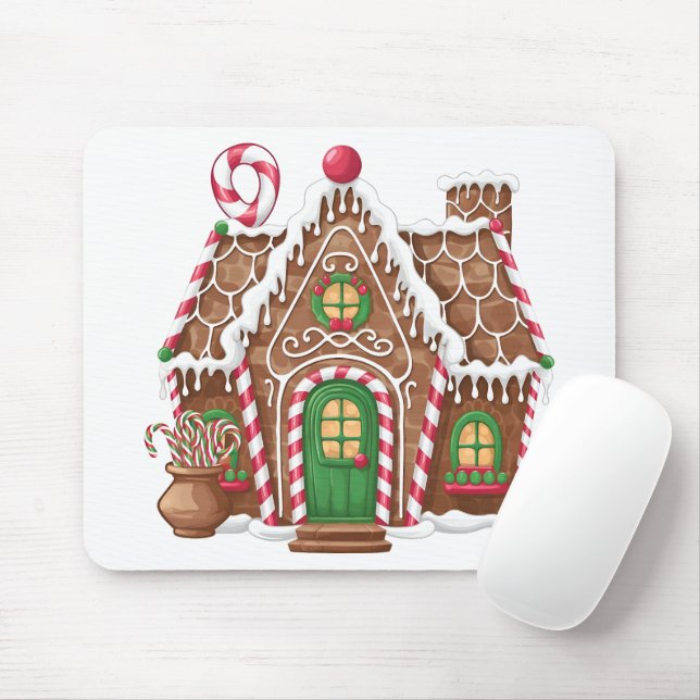 Mousepad Gingercake House (Com mouse)