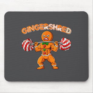 Mousepad Gingershred Engraçado Homem de Biscoito de Gengibr