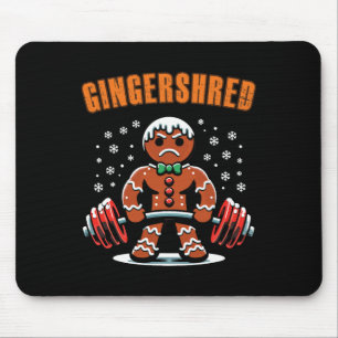 Mousepad Gingershred Funny Gingerbird Man Gym