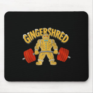 Mousepad Gingershred Funny Gingerbird Man Gym