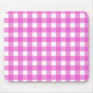Mousepad Gingham rosa