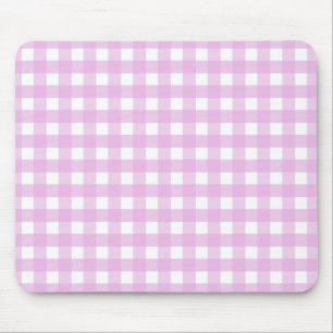Mousepad Gingham rosa pálido