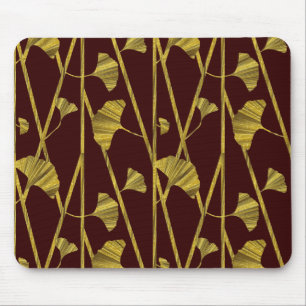 Mousepad ginkgo dourado