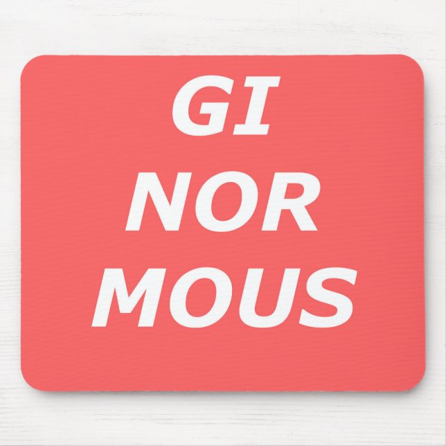 Mousepad GINORMOUS (Frente)